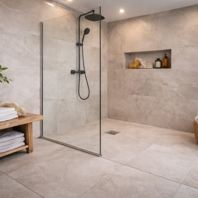 R&eacute;alisation douche italienne &agrave; Colmar Riedisheim