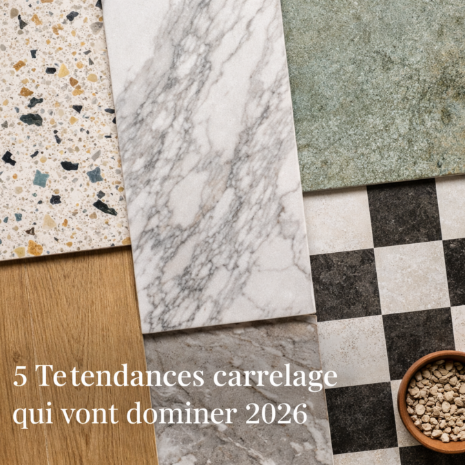 Les 5 tendances carrelage qui vont dominer 2026 Cernay
