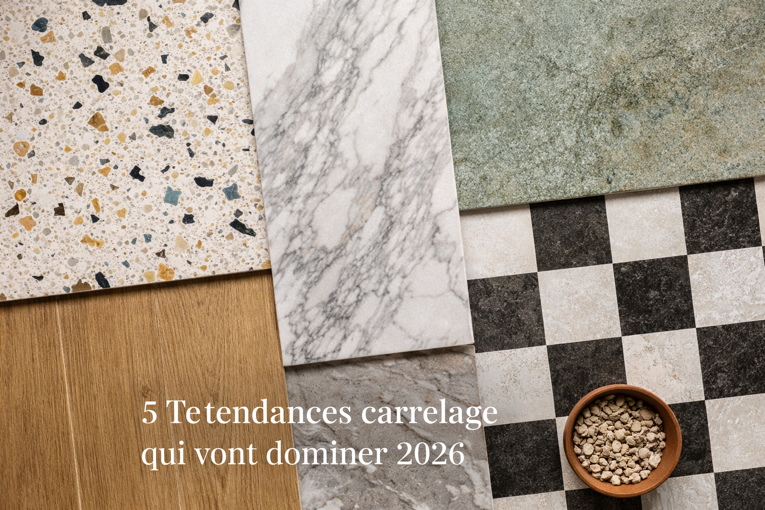 Les 5 tendances carrelage qui vont dominer 2026 Cernay